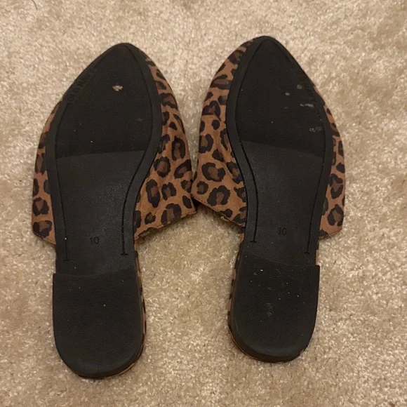 Leopard Print Women's Mules - Picture 4 of 7